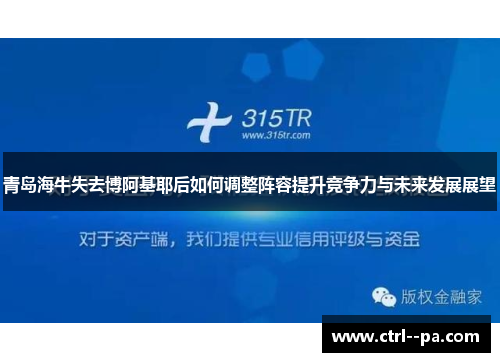 青岛海牛失去博阿基耶后如何调整阵容提升竞争力与未来发展展望