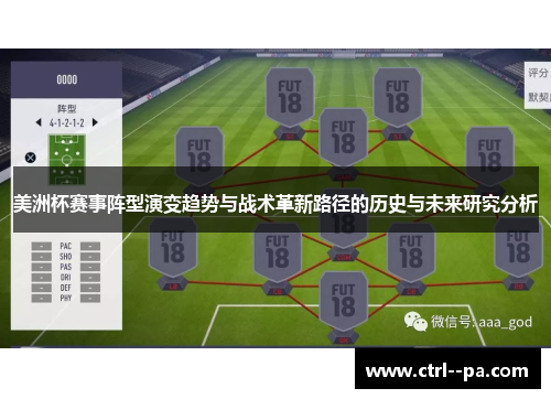 美洲杯赛事阵型演变趋势与战术革新路径的历史与未来研究分析